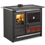 Cuisinière à bois Rosa XXL.16 Steel - 10 Kw
