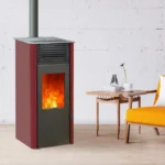 Poêle à granulés Etanche Connecté EMAFLAM REVA 9 kW